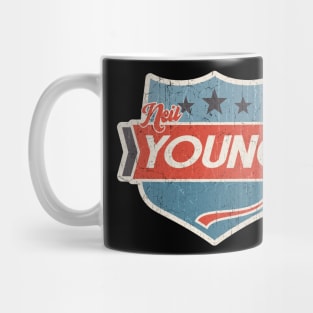 neil young vintage Mug